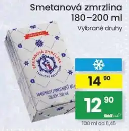 Smetanová zmrzlina