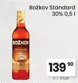 Kubík potraviny Božkov Standard 30% nabídka