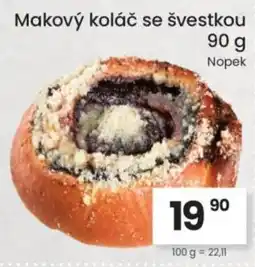 Kubík potraviny Makový koláč se švestkou nabídka