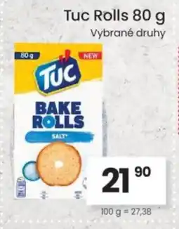 Kubík potraviny TUC Rolls nabídka