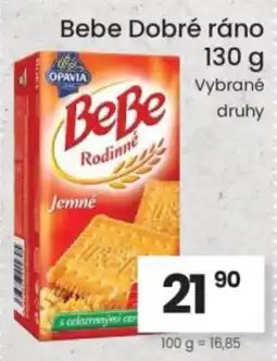 Kubík potraviny OPAVIA Bebe Dobré ráno nabídka