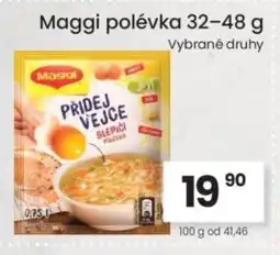 Kubík potraviny MAGGI polévka nabídka