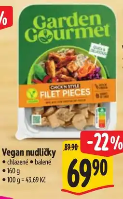 Albert Vegan nudličky nabídka
