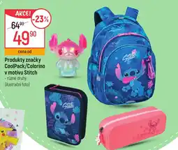 Globus Produkty značky CoolPack/Colorino v motivu Stitch nabídka