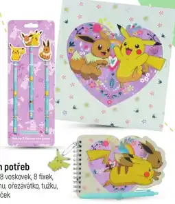 Globus Produkty značky Epee v motivu Pokémon nabídka