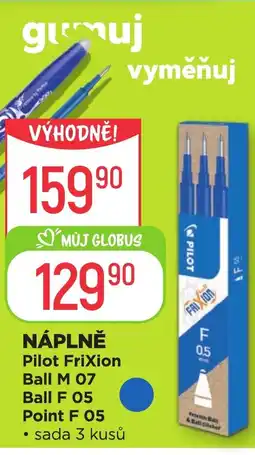 Globus Náplně nabídka