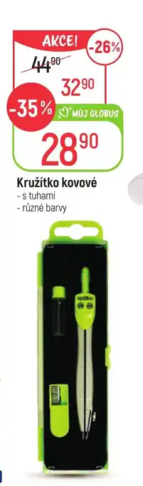Globus Kružítko kovové nabídka