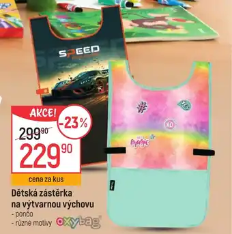 Globus Dětská zástěrka na výtvarnou výchovu nabídka