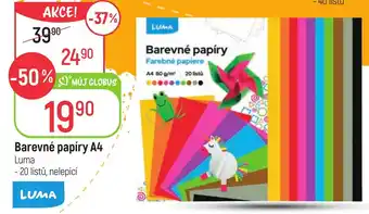Globus Barevné papíry A4 nabídka