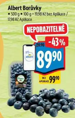 Albert Albert Borůvky 500 g nabídka