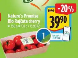 Albert Nature's Promise Bio Rajčata cherry 250 g nabídka