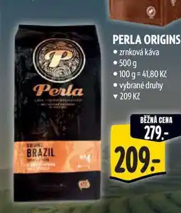 Albert Perla Origins Brazil zrnková káva 500 g nabídka