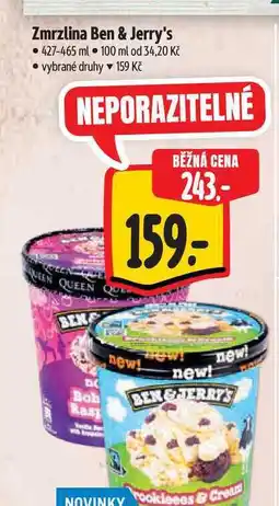 Albert Zmrzlina Ben & Jerry's 427-465 ml 1 nabídka