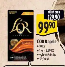 Albert L'OR Kapsle 10 ks nabídka