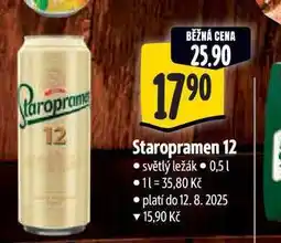 Albert Staropramen 12 0,5 l nabídka