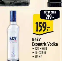 Albert B42V Eccentric Vodka 42% 0,51 nabídka