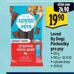 Albert Loved By Dogs Pochoutky pro psy 120 g nabídka