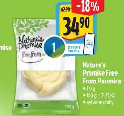 Albert Nature's Promise Free From Parenica -110 g nabídka