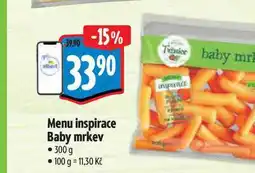 Albert Menu inspirace Baby mrkev 300 g nabídka