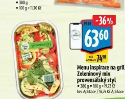 Albert Menu inspirace na gril Zeleninový mix provensálský styl 380 g nabídka