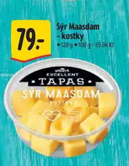 Albert Sýr Maasdam - kostky 120 g nabídka