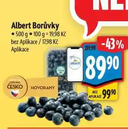 Albert Albert Borůvky 500 g nabídka