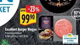 Albert Excellent Burger Wagyu nabídka