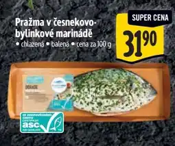 Albert Pražma v česnekovo-bylinkové marinádě nabídka
