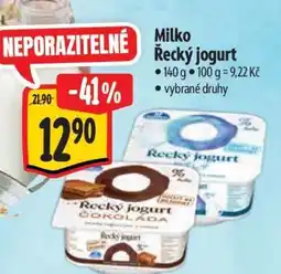 Albert Milko Řecký jogurt nabídka