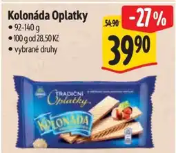 Albert Kolonáda oplatky nabídka