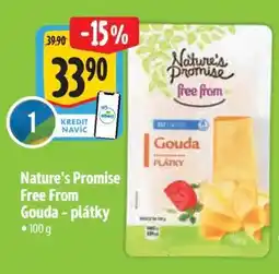Albert Nature’s Promise Free from Gouda plátky nabídka