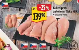 Albert Kuřecí prsí a stehnenní řízky MIX nabídka