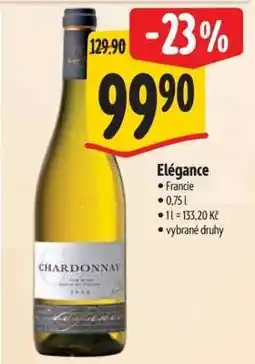 Albert Chardonnay Elégance nabídka