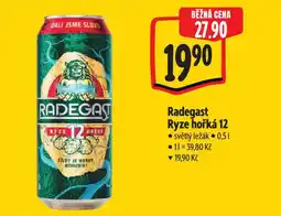 Albert Pivo radegast ryze hořká 12 nabídka
