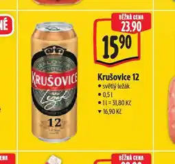 Albert Krušovice královský ležák 12 nabídka