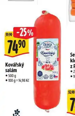 Albert Kovářský salám nabídka
