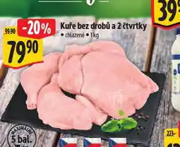 Albert Kuře bez drobů a 2 čtvrtky nabídka