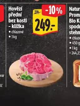 Albert Hovězí přední bez kosti - kližka nabídka