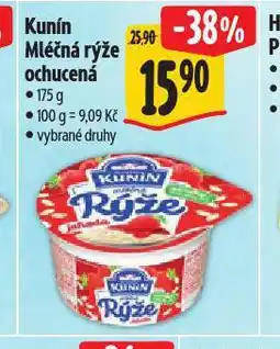 Albert Kunín mléčná rýže ochucená nabídka