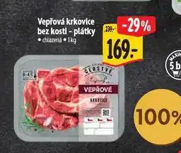 Albert Vepřová krkovice bez kosti - plátky nabídka