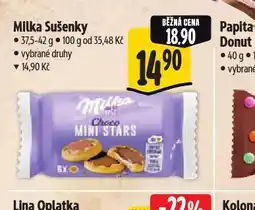 Albert Milka sušenky nabídka