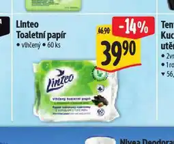 Albert Linteo vlhčený toaletní papír nabídka