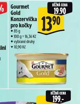 Albert Gourmet gold konzervička pro kočky nabídka