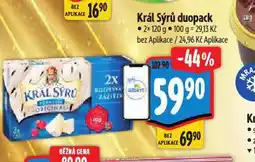 Albert Král sýrů duopack nabídka