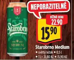 Albert Pivo starobrno medium nabídka