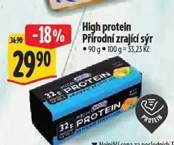 Albert High pritein přírodní zrající sýr nabídka