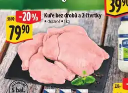 Albert Kuře bez drobů + 2 čtvrtky nabídka