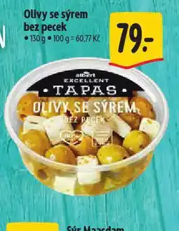 Albert Olivy se sýrem bez pecek nabídka