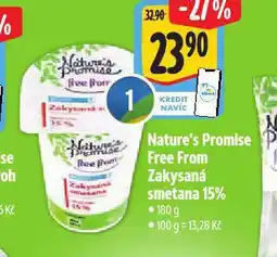 Albert Free from zakysaná smetana 15% nabídka