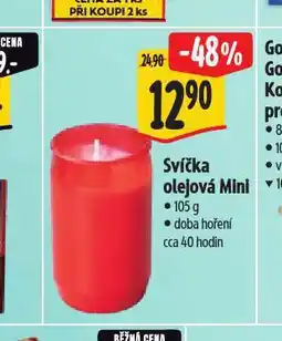 Albert Svíčka olejová mini nabídka